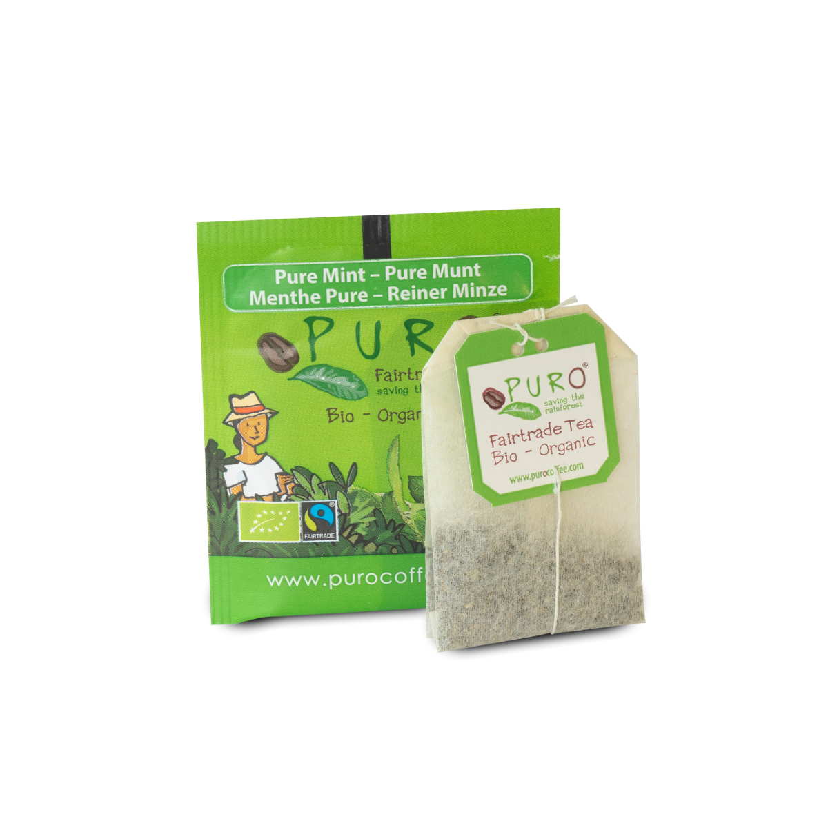 sachets de thé menthe pure