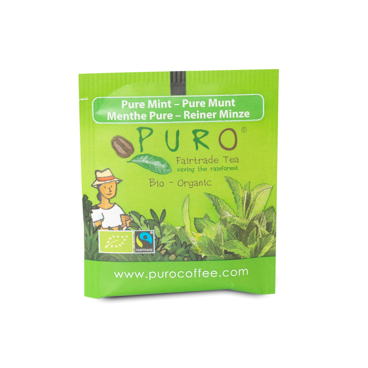 sachets de thé menthe pure